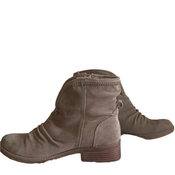 ANTHROPOLOGIE LATIGO Portabello Suede “Cressa” Ankle Boots Size 6 -- New w/o box - Picture 2 of 10